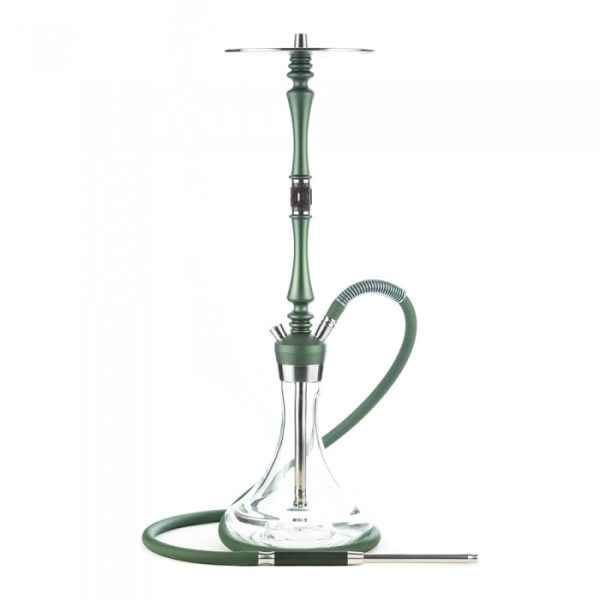 Кальян Hoob Mars Pro British Racing Green X Stainless Steel Prima Pro Дымчатый X Gold в Ростове-на-Дону