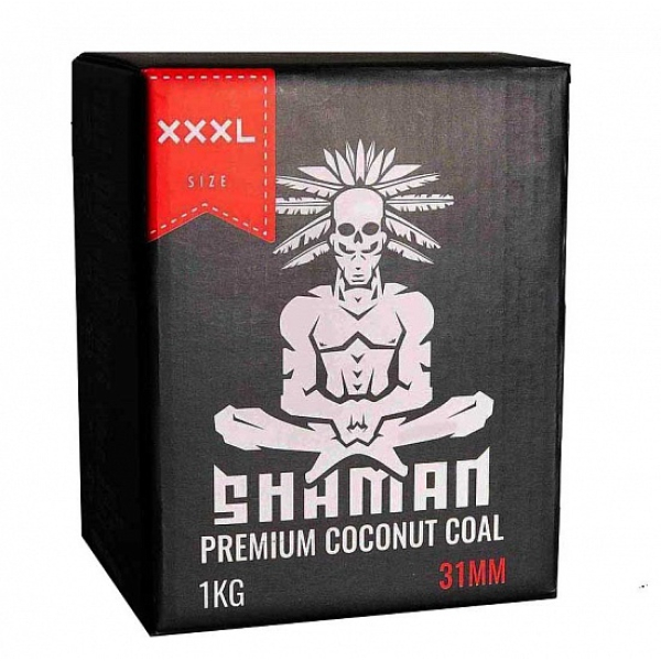 Кокосовый уголь Shaman 31мм в Ростове-на-Дону