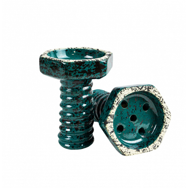 Чаша Thor Evil Screw Bowl Glaze Бирюза Сплошной в Ростове-на-Дону
