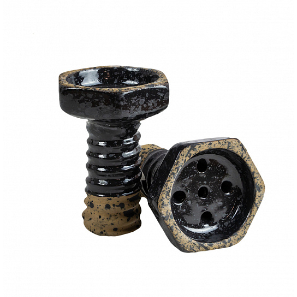Чаша Thor Evil Screw Bowl Glaze Черный Пепельный в Ростове-на-Дону