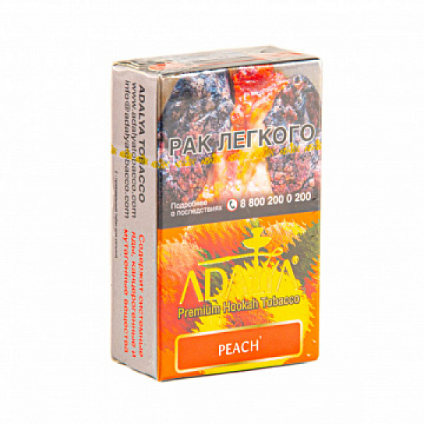 Табак ADALYA PEACH 20 гр в Ростове-на-Дону