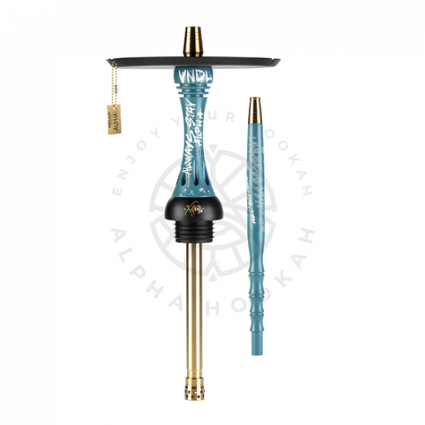 Кальян Alpha Hookah X VNDL Azure Синий (42 см) в Ростове-на-Дону