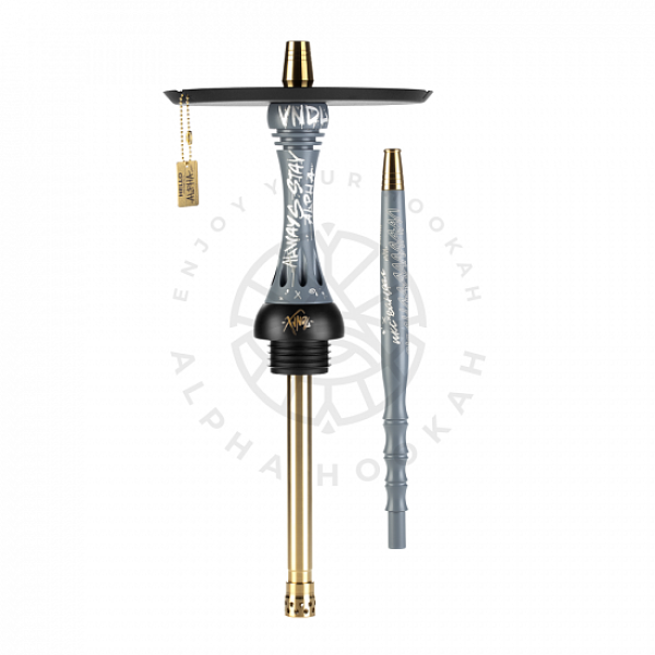 Кальян Alpha Hookah X VNDL Nardo Grey Серый (42 см) в Ростове-на-Дону