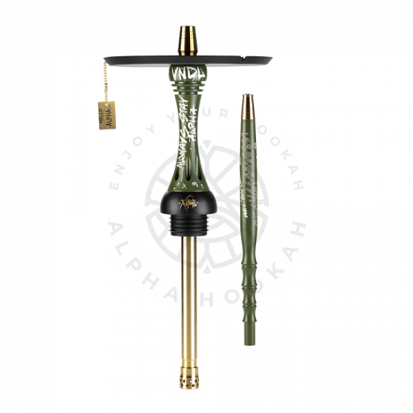 Кальян Alpha Hookah X VNDL Olive Зелёный (42 см) в Ростове-на-Дону