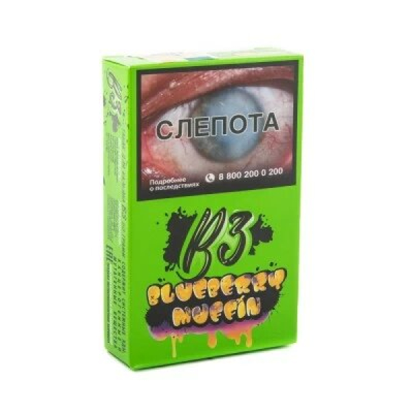 Табак B3 Blueberry Muffin (Черничный Маффин) 50 гр в Ростове-на-Дону