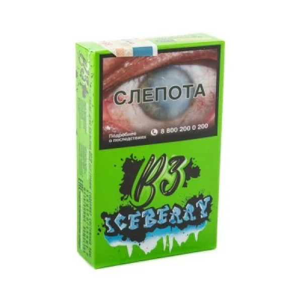 Табак B3 Iceberry (Черника и Лед) 50 гр в Ростове-на-Дону