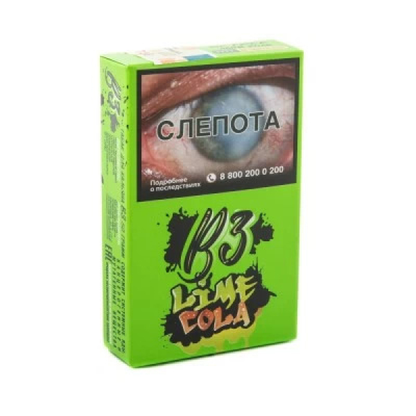 Табак B3 Lime Cola (Лайм Кола) 50 гр в Ростове-на-Дону