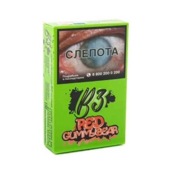 Табак B3 Red Gummy Bear (Красные Мишки Гамми) 50 гр в Ростове-на-Дону