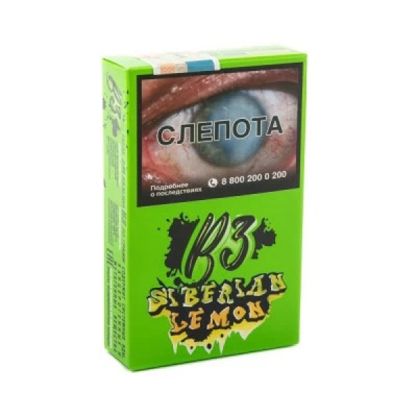 Табак B3 Siberian Lemon (Сибирский Лимон) 50 гр в Ростове-на-Дону