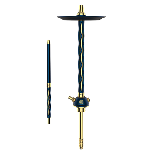 Кальян BLADE HOOKAH - ONE LE (BLUE-GOLD) в Ростове-на-Дону