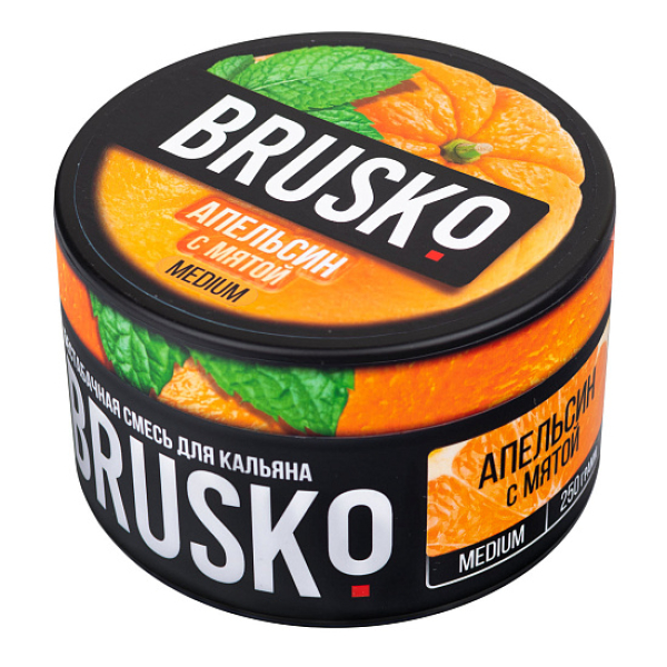 Смесь BRUSKO АПЕЛЬСИН С МЯТОЙ (MEDIUM) 250 гр в Ростове-на-Дону