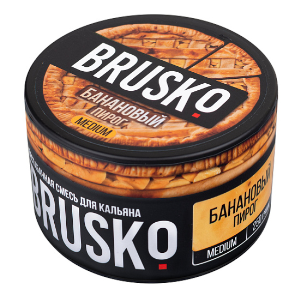 Смесь BRUSKO БАНАНОВЫЙ ПИРОГ (MEDIUM) 250 гр в Ростове-на-Дону