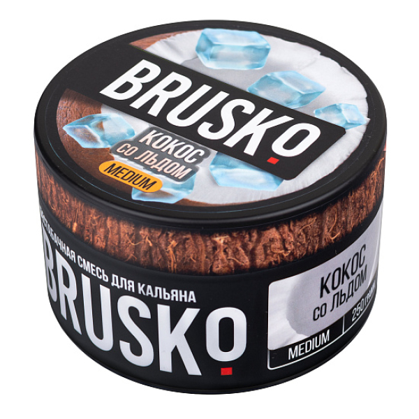 Смесь BRUSKO КОКОС СО ЛЬДОМ (MEDIUM) 250 гр в Ростове-на-Дону