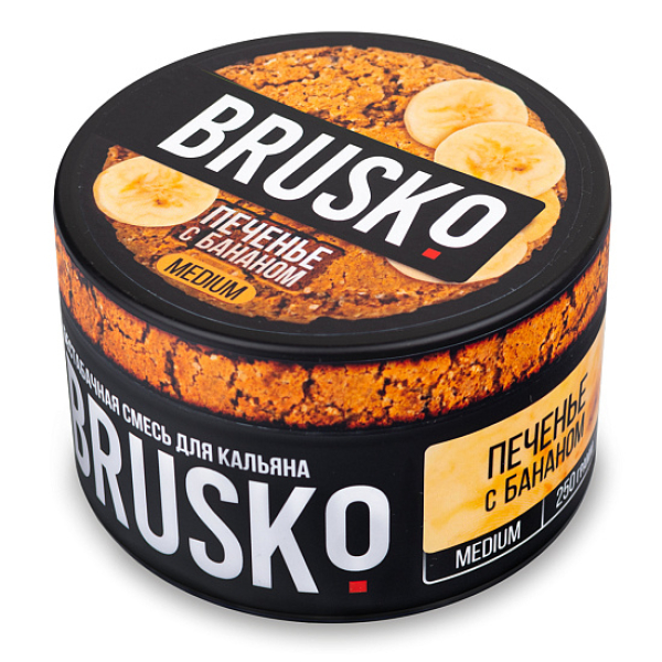 Смесь BRUSKO ПЕЧЕНЬЕ С БАНАНОМ (MEDIUM) 250 гр в Ростове-на-Дону