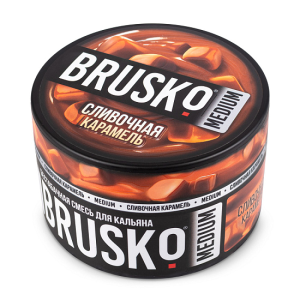 Смесь BRUSKO СЛИВОЧНАЯ КАРАМЕЛЬ (MEDIUM) 250 гр в Ростове-на-Дону