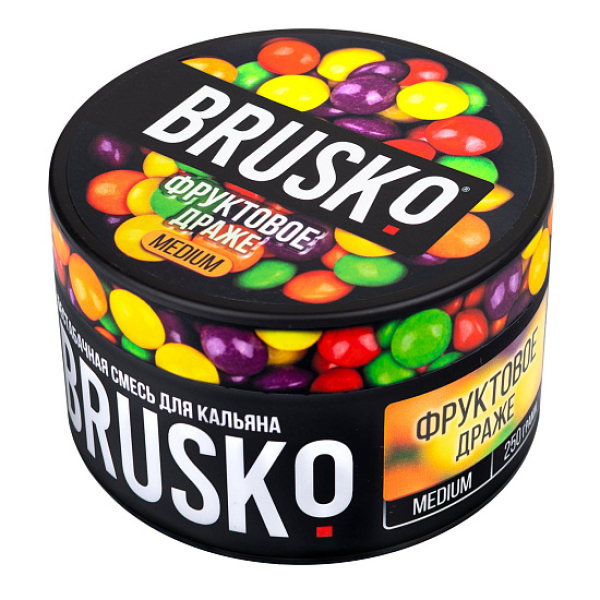 Смесь BRUSKO ФРУКТОВОЕ ДРАЖЕ (MEDIUM) 250 гр в Ростове-на-Дону