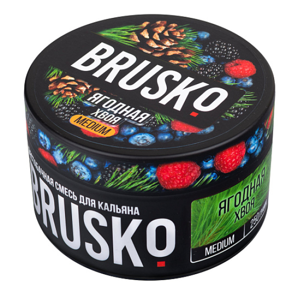 Смесь BRUSKO ЯГОДНАЯ ХВОЯ (MEDIUM) 250 гр в Ростове-на-Дону