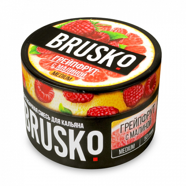 Смесь Brusko Medium Грейпфрут с малиной 50 грамм в Ростове-на-Дону