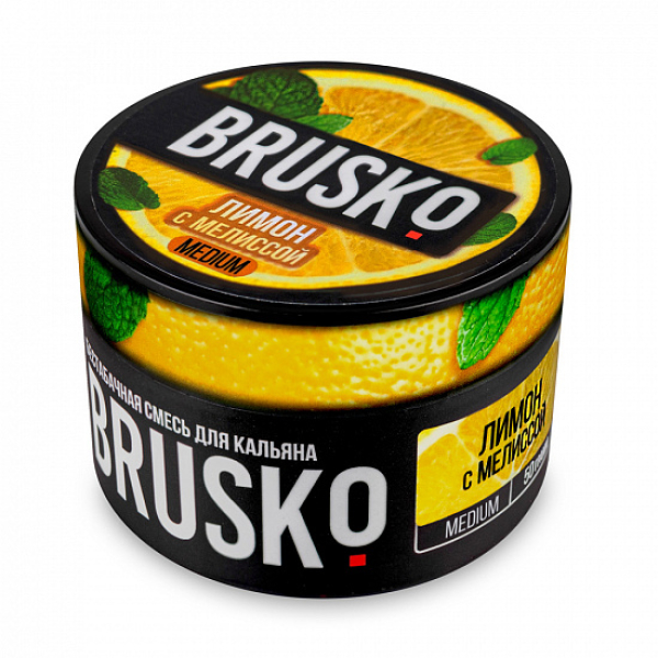 Смесь Brusko Medium Лимон мелисса 50 грамм в Ростове-на-Дону
