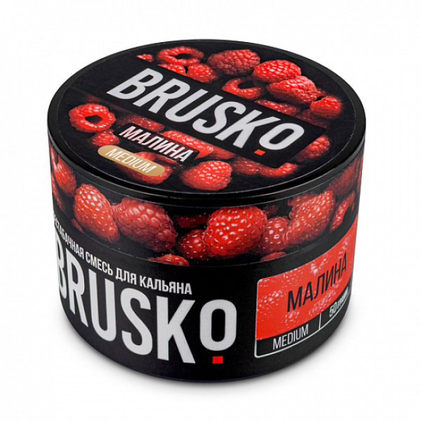 Смесь Brusko Medium Малина 50 грамм в Ростове-на-Дону