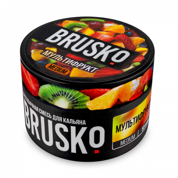 Смесь Brusko Medium Мультифрукт 50 грамм в Ростове-на-Дону