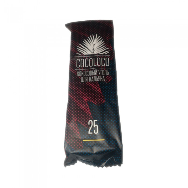 Кокосовый уголь Cocoloco 25мм - 12 шт. в Ростове-на-Дону