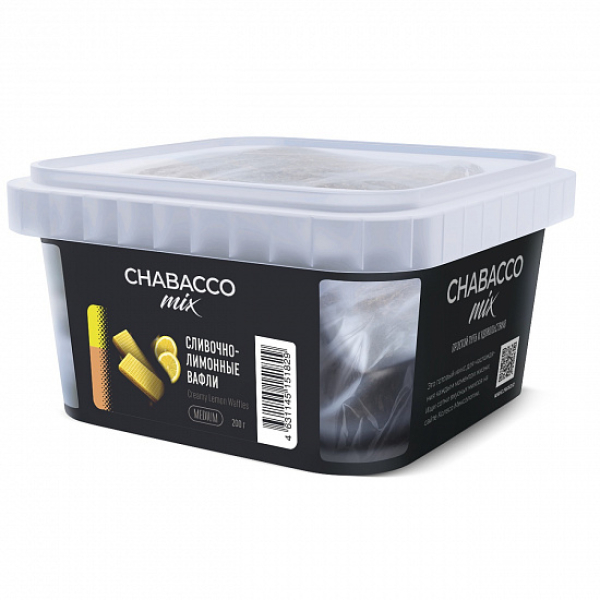 Смесь Chabacco mix Creamy Lemon Waffles (Сливочно-лимонные вафли) 200 гр в Ростове-на-Дону