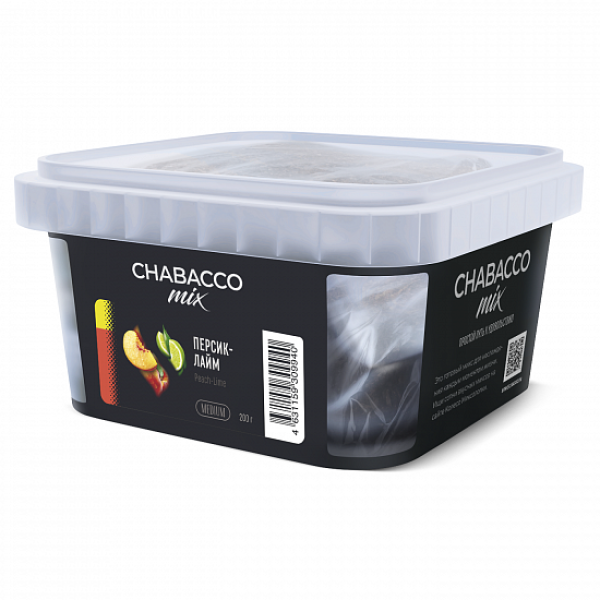 Смесь Chabacco mix Peach Lime (Персик Лайм) 200 гр в Ростове-на-Дону