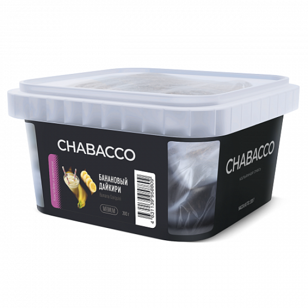 Смесь Chabacco Medium Banana Daiquiri (Банановый Дайкири) 200 гр в Ростове-на-Дону