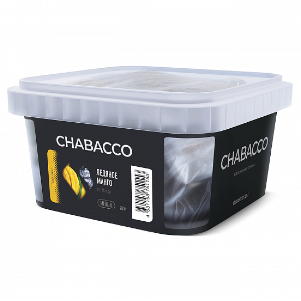 Смесь Chabacco Medium Ice Mango (Ледяной Манго) 200 гр в Ростове-на-Дону