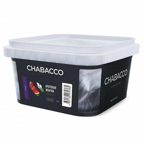 Смесь Chabacco Medium Watermelon Gum (Арбузная Жвачка) 200 гр в Ростове-на-Дону
