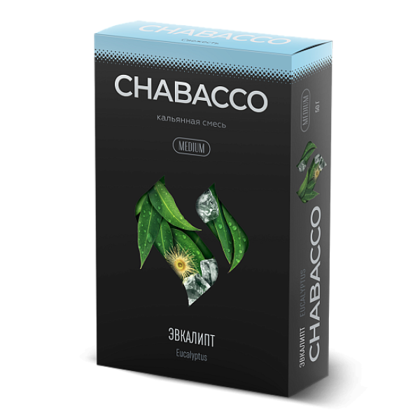 Смесь Chabacco Medium EUCALUPTUS (ЭВКАЛИПТ) 50 гр в Ростове-на-Дону