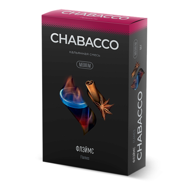 Смесь Chabacco Medium FLAMES (ФЛЕЙМС) 50 гр в Ростове-на-Дону