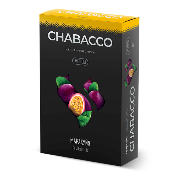 Смесь Chabacco Medium PASSION FRUIT (МАРАКУЙЯ) 50 гр в Ростове-на-Дону