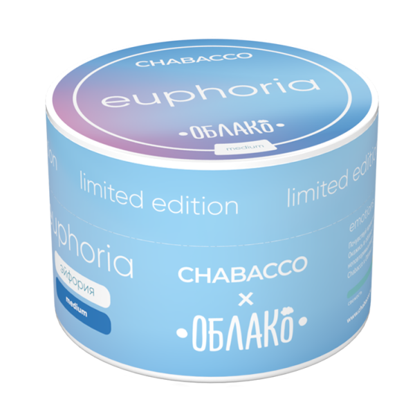 Смесь Chabacco Medium EUPHORIA (ЭЙФОРИЯ) 50 гр в Ростове-на-Дону
