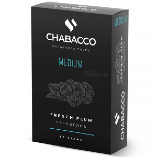 Смесь Chabacco Medium FRENCH PLUM (ЧЕРНОСЛИВ) 50 гр в Ростове-на-Дону