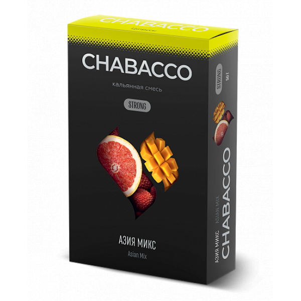 Смесь Chabacco Strong Asian Mix (Азиа Микс) 50 гр в Ростове-на-Дону