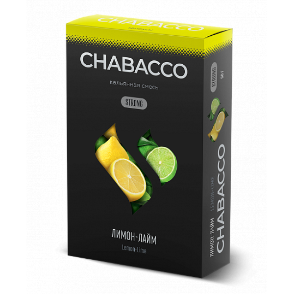 Смесь Chabacco Strong Lemon Lime 50 гр в Ростове-на-Дону
