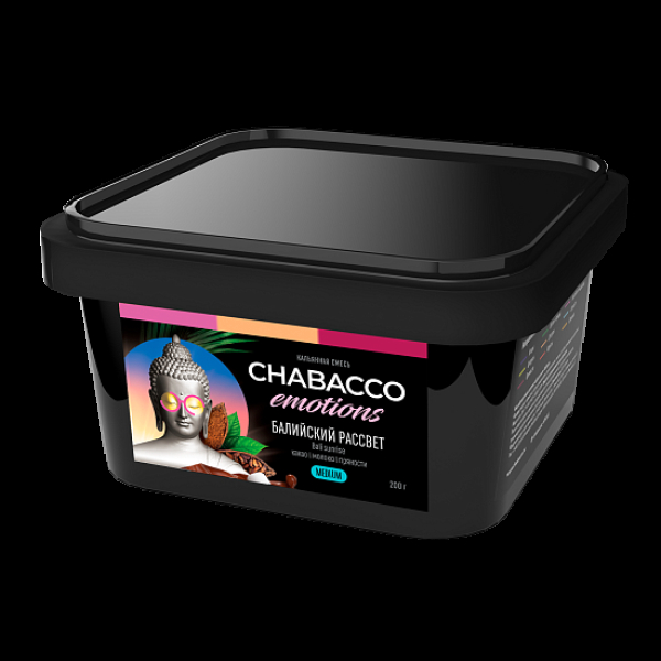 Смесь Chabacco Medium Emotions Bali sunrise (Балийский рассвет) 200 гр в Ростове-на-Дону