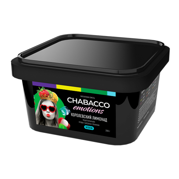 Смесь Chabacco Medium Emotions Royal lemonade (Королевский лимонад) 200 гр в Ростове-на-Дону