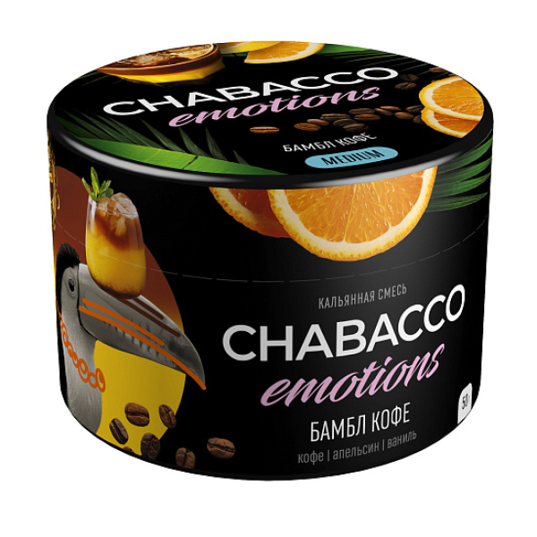 Смесь Chabacco Medium Emotions Bamble bee (Бамбл кофе) 50 гр в Ростове-на-Дону