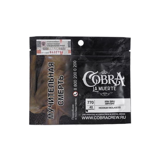 Табак Cobra La Muerte Irn Bru 40 гр в Ростове-на-Дону