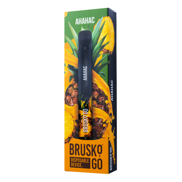 Одноразовая электронная сигарета Brusko Go Ананас 800 затяжек в Ростове-на-Дону