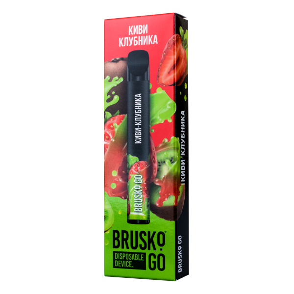 Одноразовая электронная сигарета Brusko Go Киви Клубника 800 затяжек в Ростове-на-Дону