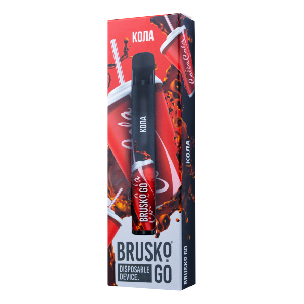 Одноразовая электронная сигарета Brusko Go Кола 800 затяжек в Ростове-на-Дону