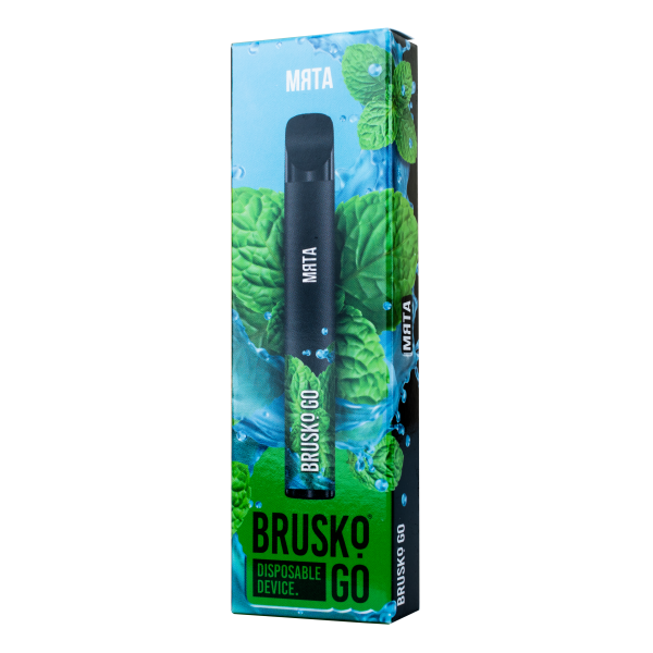Одноразовая электронная сигарета Brusko Go Мята 800 затяжек в Ростове-на-Дону