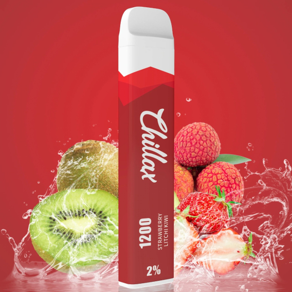 Chillax Strawberry Lychee Kiwi, 1200 тяг в Ростове-на-Дону