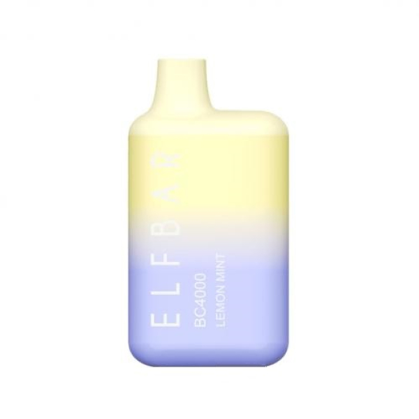 Elf Bar BC4000 Lemon Mint (Лимон с мятой), 4000 тяг в Ростове-на-Дону