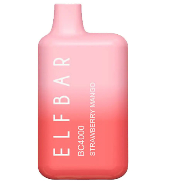 Elf Bar BC4000 Strawberry Mango (Клубника и манго), 4000 тяг в Ростове-на-Дону