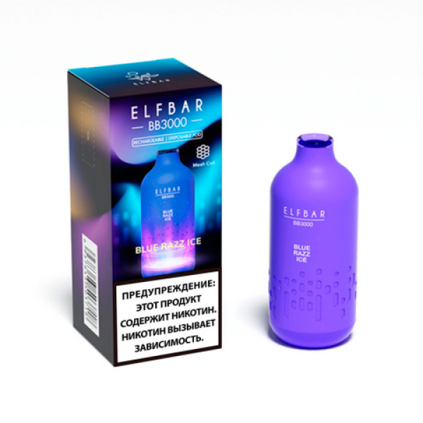 Elfbar BB3000 Голубика малина лед, 3000 тяг в Ростове-на-Дону